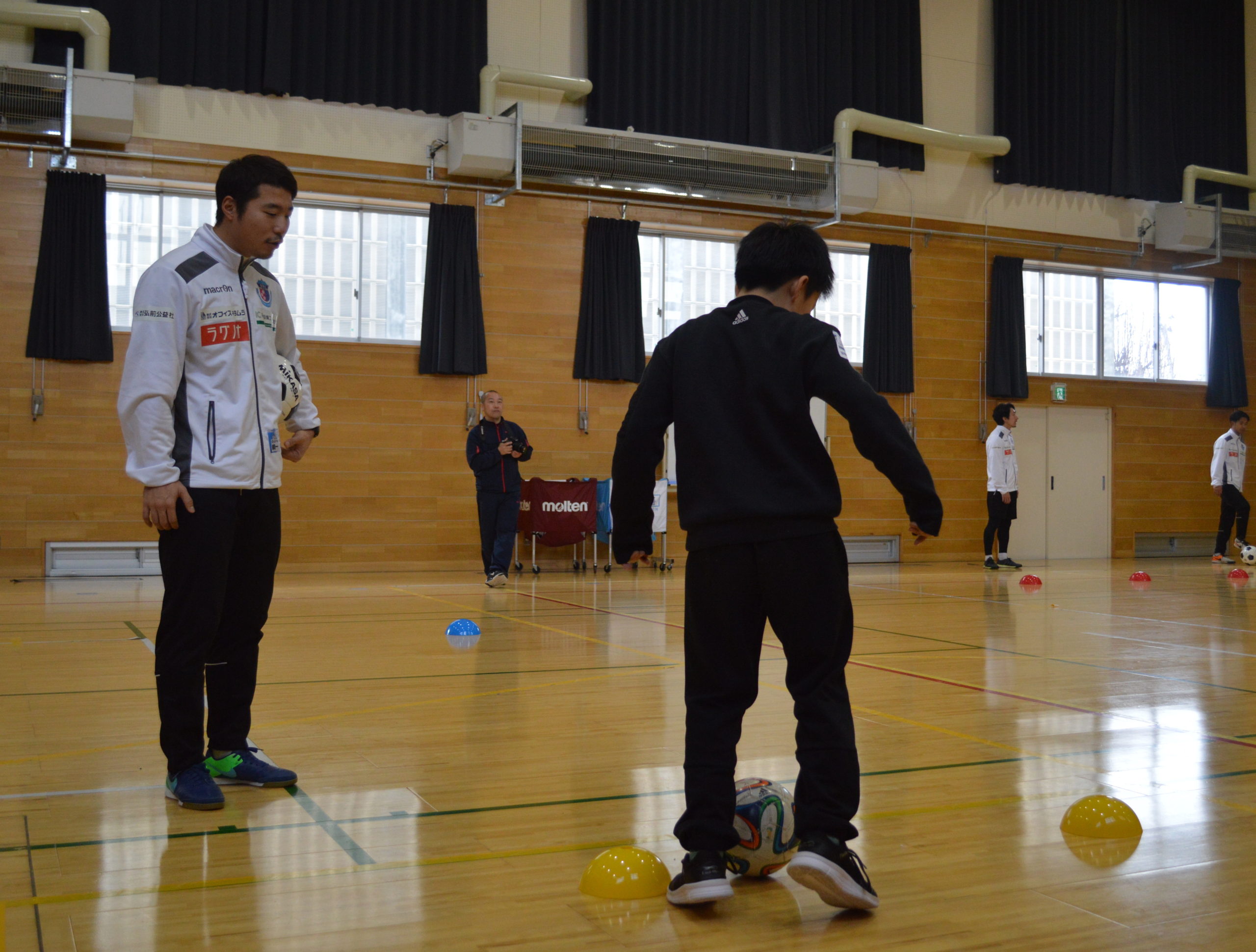 弘前大学教育学部附属特別支援学校にてサッカー 教室を実施しました ブランデュー弘前fcオフィシャルサイト