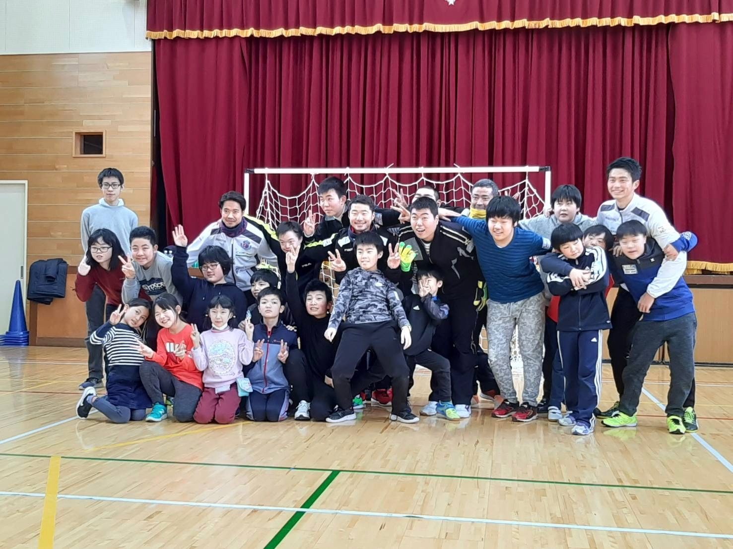 弘前大学教育学部附属特別支援学校にてサッカー教室を実施しました ブランデュー弘前fcオフィシャルサイト